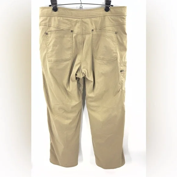 Prana Fleece Lined Pants Mens XL Hiking Outdoor Utility Cargo Warm Gorp Rugged - Picture 5 of 10